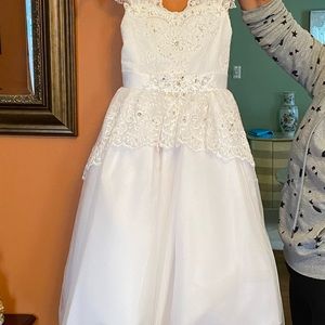 Girls communion dress
